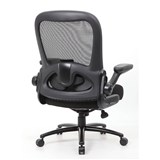 YS DESIGN GIANT HIGH BACK EXTRA HEAVY DUTY CHAIR 770 X 580 X 720MM BLACK