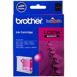 BROTHER LC57M INK CARTRIDGE MAGENTA