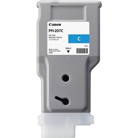 CANON PFI207C INK CARTRIDGE 300ML CYAN