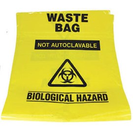 TRAFALGAR CLEAN-UP BIOHAZARD BAG YELLOW
