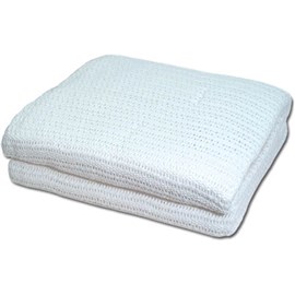 TRAFALGAR BLANKET CELLULAR WHITE