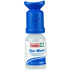 FIRST AIDERS CHOICE SALINE WITH EYE CAP 100ML